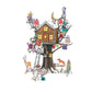 Beneath the Tree Snowy Sanctuary Pop and Slot Christmas Decorations Scene Roger la Borde