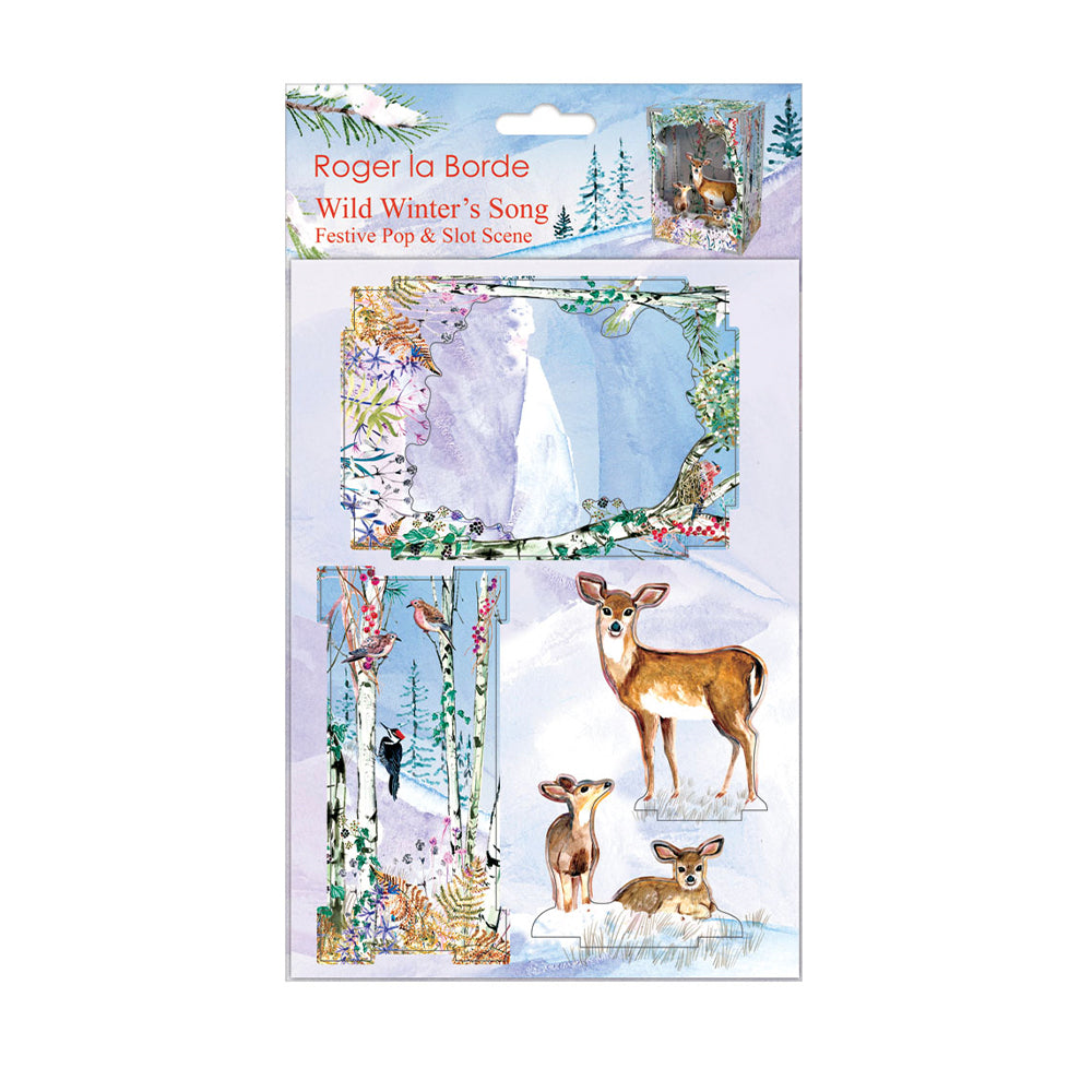 Wild Winters Song Pop & Slot Diorama  Christmas Decoration Roger la Borde