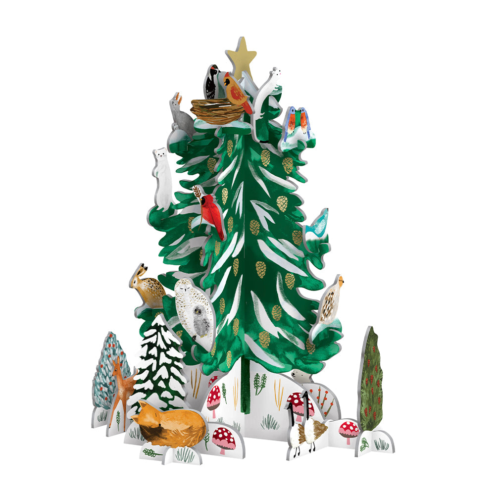 Christmas Conifer Pop and Slot Roger la Borde 3D Advent Calendar