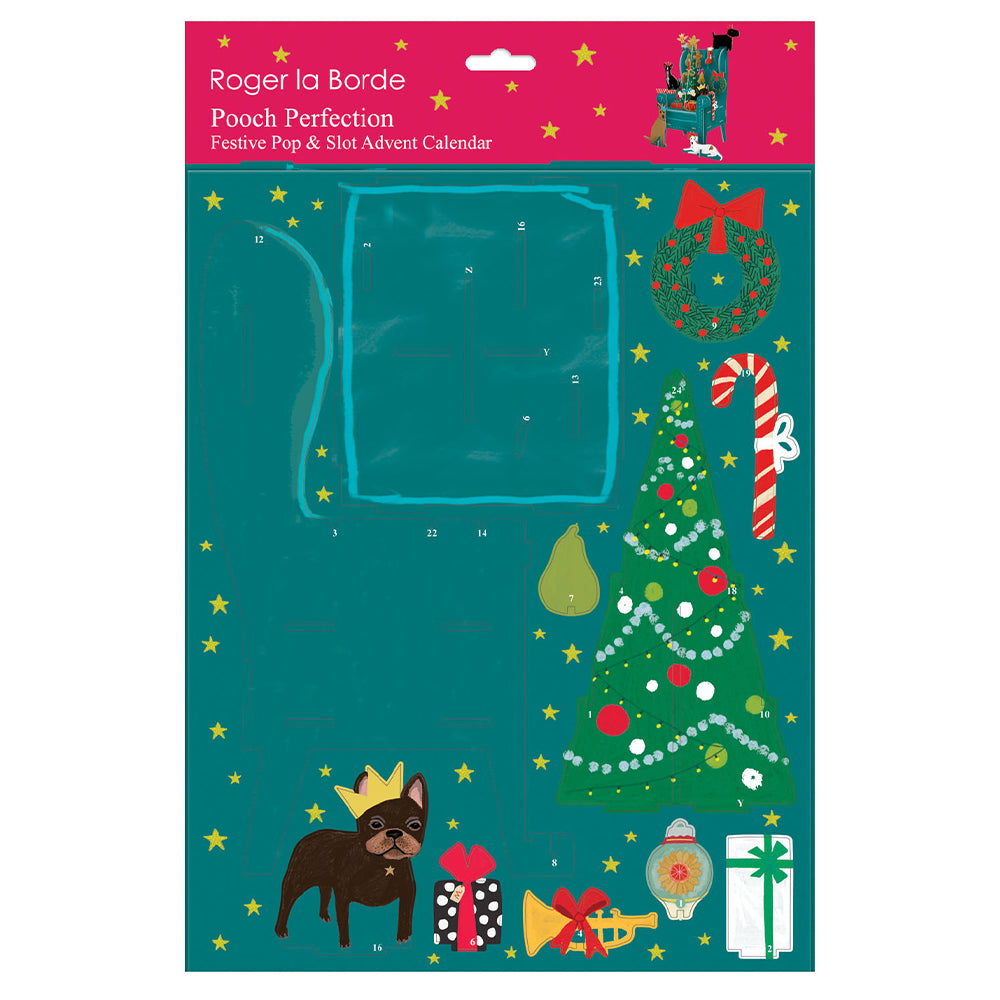 Pooch Perfection Dogs Pop and Slot Advent Calendar Roger la Borde