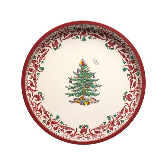 Spode Christmas Tree Deepwell Tray 300 (d) mm