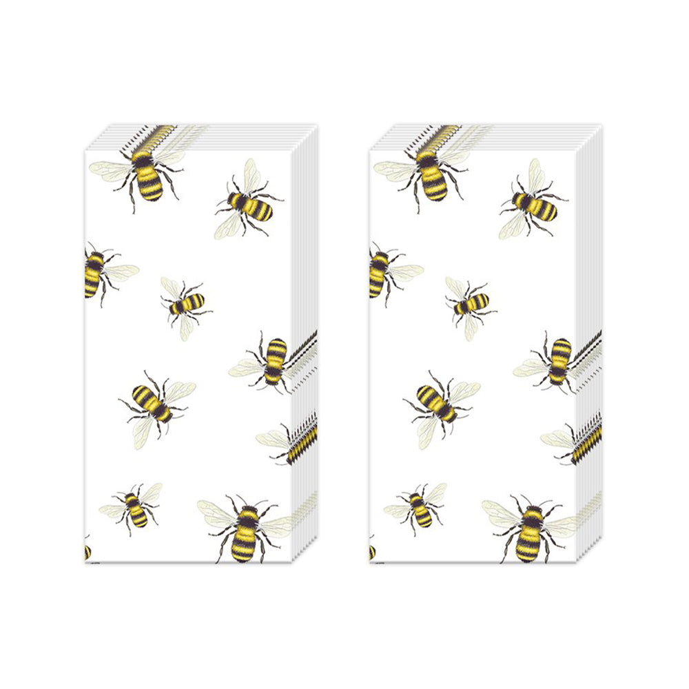 Save the Bees IHR Pocket Tissues 2 packs of 10 Tissues 20cm sq