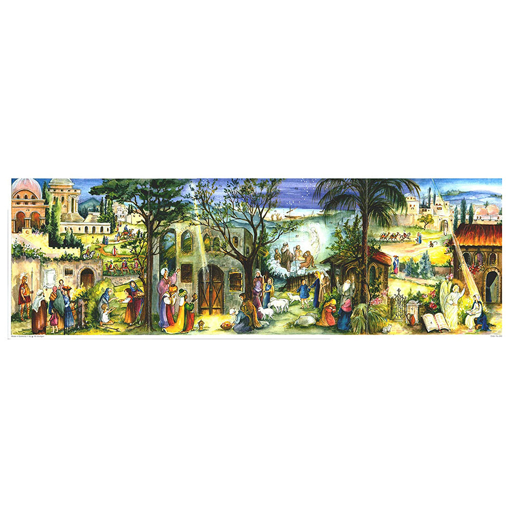 Nativity In the  Holy Land Richard Sellmer Advent Calendar 210 x 690 mm