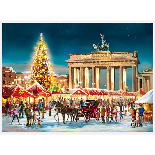 Berlin Limited Edition Richard Sellmer Advent Calendar A3 297 x 420mm with glitter