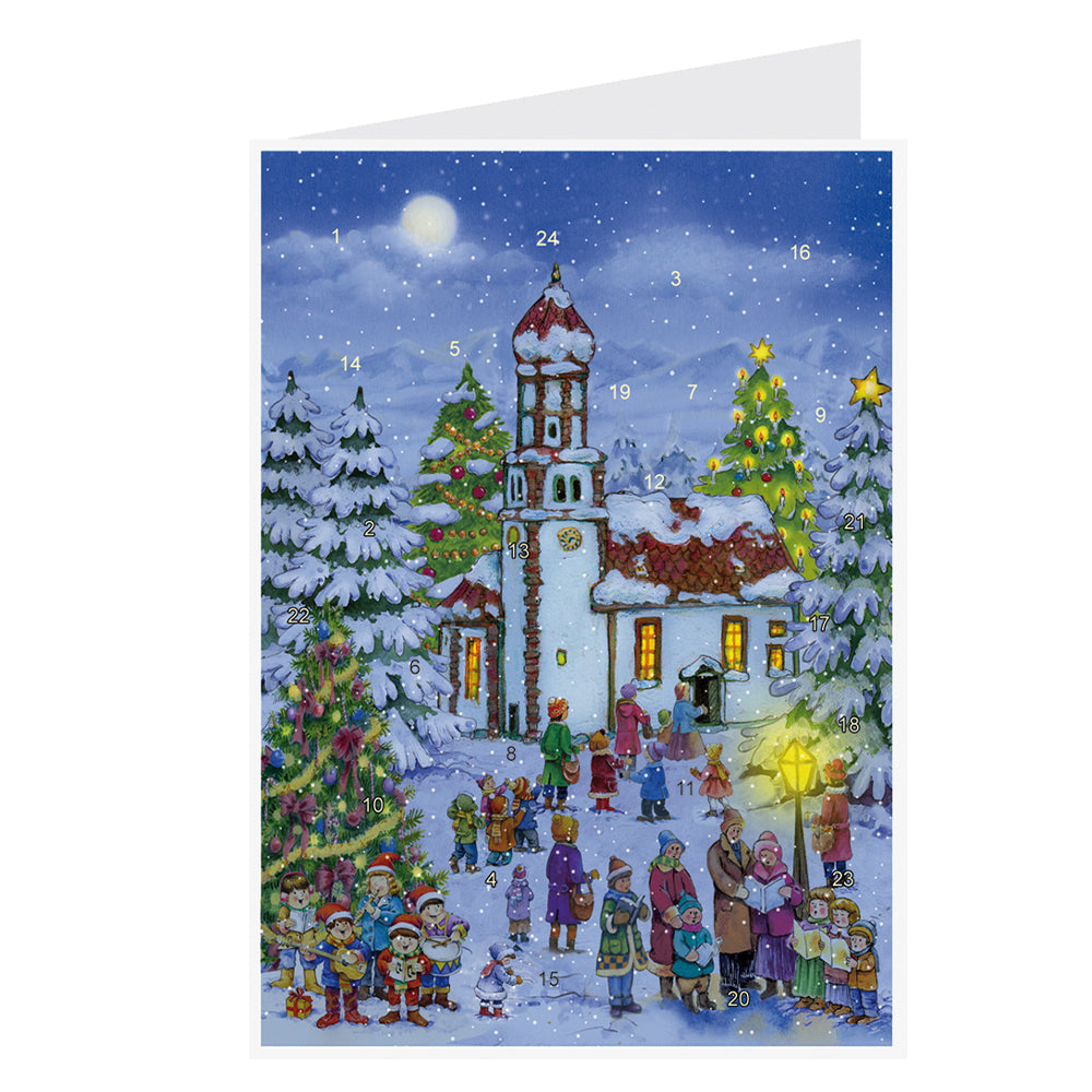 Tower in the Snow Richard Sellmer Mini Advent Card 105 x 155 mm