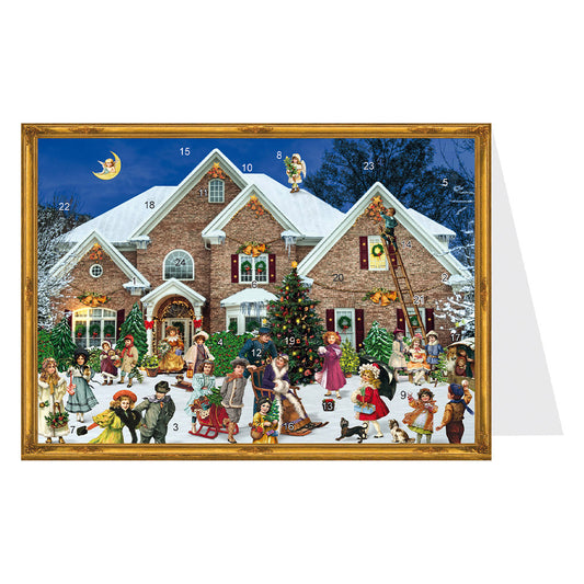 Victorian House Richard Sellmer Mini Advent Card 105 x 155 mm