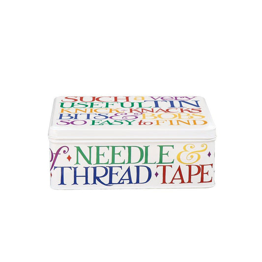 Emma Bridgewater Rainbow Toast Deep Rectangular Tin 195 x 154 x 75mm