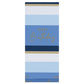 Birthday Stripe Blue 4 sheets tissue wrapping paper 50 x 75 cm
