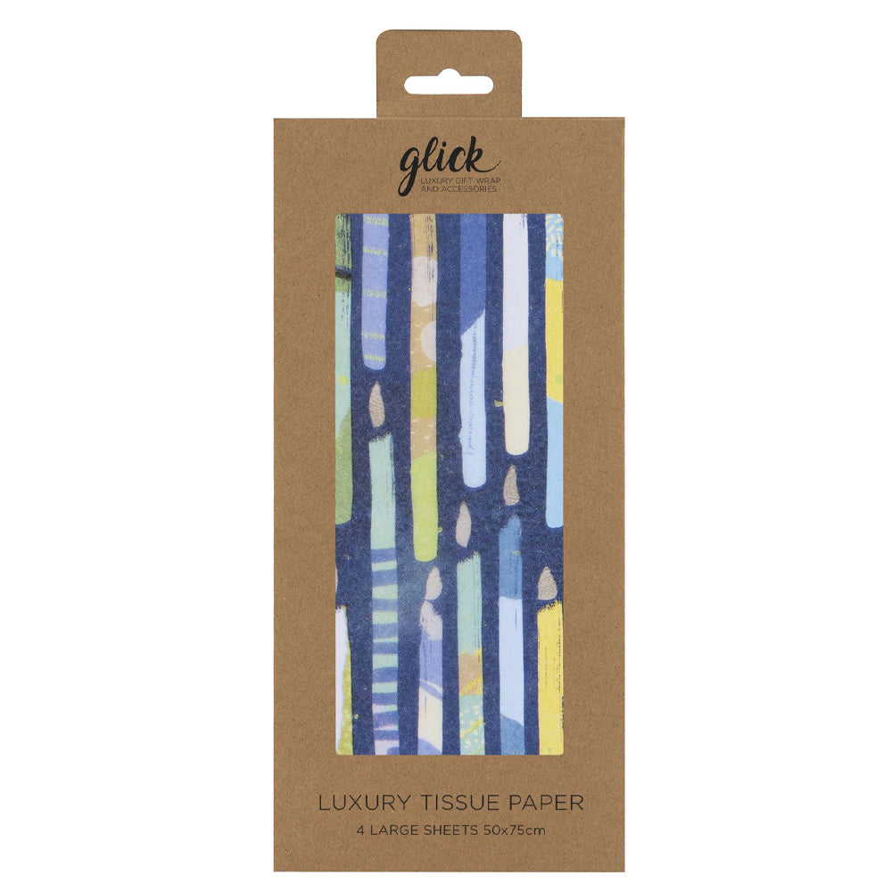 Candles Glick 4 sheets tissue wrapping paper 50 x 75 cm – Most ...