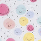 Giggle Piggle Smiley Faces Glick 4 sheets tissue wrapping paper 50 x 75 cm