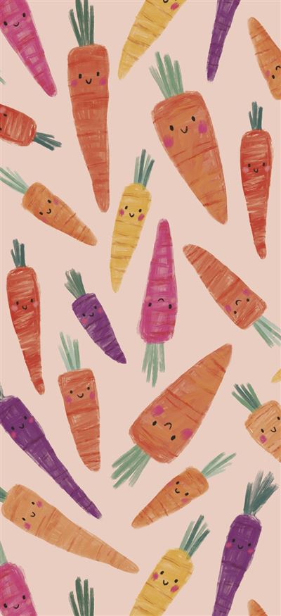 Cheeky Carrots Glick 4 sheets tissue wrapping paper 50 x 75 cm