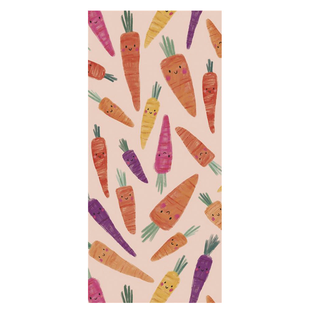 Cheeky Carrots Glick 4 sheets tissue wrapping paper 50 x 75 cm