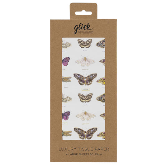 The Butterfly Collective Stephnie Davis Glick 4 sheets tissue wrapping paper 50 x 75 cm