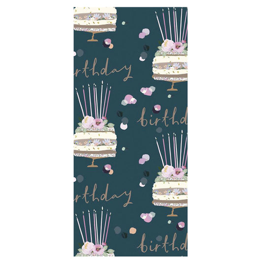 Birthday Cake Stephanie Dyment Glick 4 sheets tissue wrapping paper 50 x 75 cm