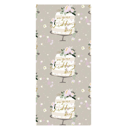 Wedding Cake Stephanie Dyment Glick 4 sheets tissue wrapping paper 50 x 75 cm