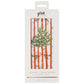 Spruce and Red Stripe Christmas 4 sheets tissue wrapping paper 50 x 75 cm