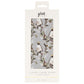 Crowned Emperor Penguins Silver Christmas 4 sheets tissue wrapping paper 50 x 75 cm