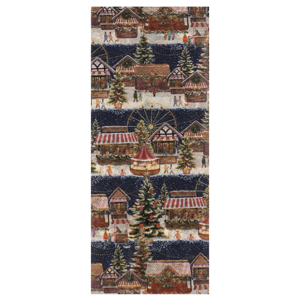 Christmas Market Blue Christmas 4 sheets tissue wrapping paper 50 x 75 cm