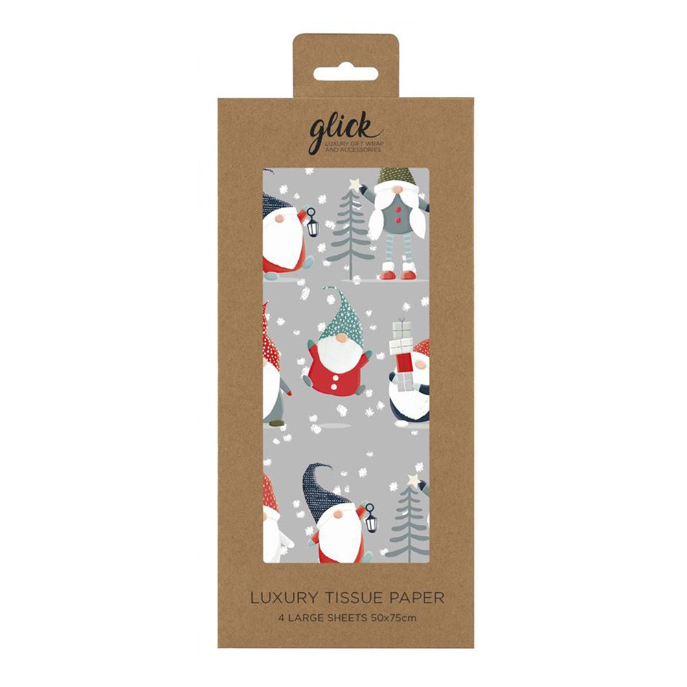 Gonk Christmas Glick 4 sheets tissue wrapping paper 50 x 75 cm