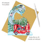 Driving Home For Christmas Pendulum Christmas Card Decoration 39 x 21 x 17cm Santoro