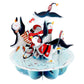Ice-Skating Penguins - 3D Pop Up Pirouettes Christmas Card  14 x 17 x 14cm