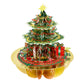 Christmas Tree - 3D Pop Up Pirouettes Christmas Card  15 x 17 x 14cm