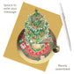 Christmas Tree - 3D Pop Up Pirouettes Christmas Card  15 x 17 x 14cm