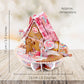 Gingerbread House - 3D Pop Up Pirouettes Christmas Card  16 x 17 x 14cm