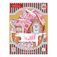 Gingerbread House - 3D Pop Up Pirouettes Christmas Card  16 x 17 x 14cm