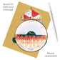 Christmas Carousel - 3D Pop Up Pirouettes Christmas Card  18 x 17 x 14cm