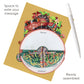 Santa's Workshop  - 3D Pop Up Pirouettes Christmas Card  18 x 17 x 14cm