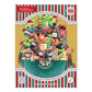 Santa's Workshop  - 3D Pop Up Pirouettes Christmas Card  18 x 17 x 14cm