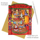 Christmas Toy Shop  -14.5 x 19.5 x 12cm - 3 D Pop Up Swing Christmas Card Santoro