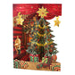 Christmas Tree 14.5 x 19.5 x 12cm - 3 D Pop Up Swing Christmas Card Santoro