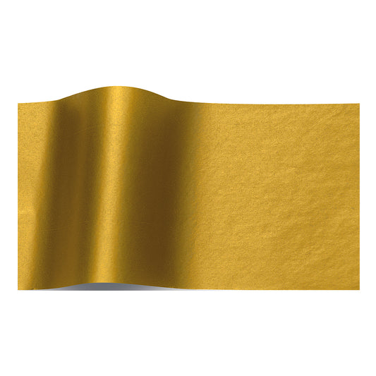 Gold Tissue Paper 5 Sheets of 20 x 30 inch Satinwrap Tissue Wrapping Paper