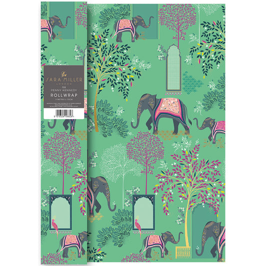 Sara Miller Elephant Oasis Roll Wrap 3 m x 70 cm
