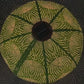 Solar Lantern - Green Anenome Oval 40cm
