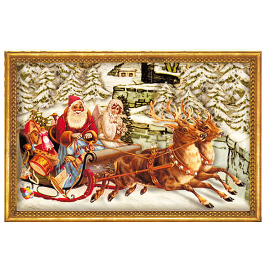 Christmas Sleigh Coppenrath Advent Calendar 24 x 34 cm