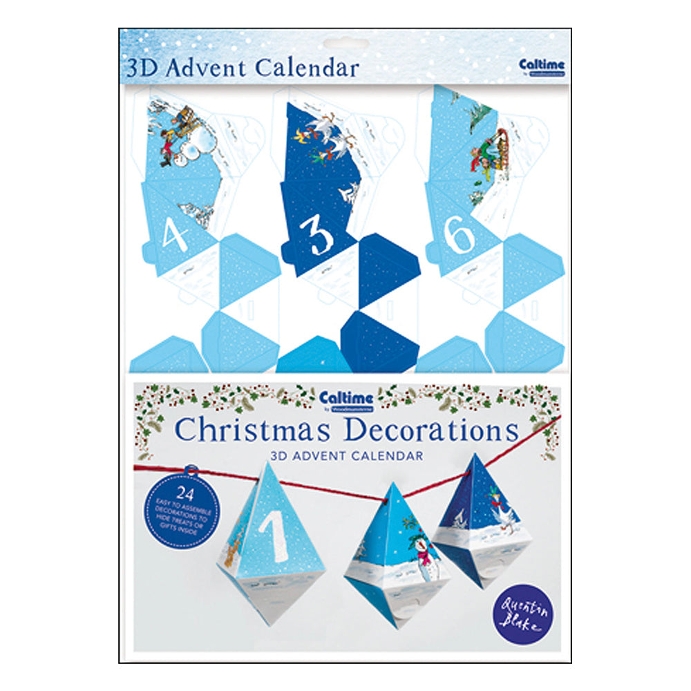 Quentin Decorations 24 to Build Caltime Advent Calendar