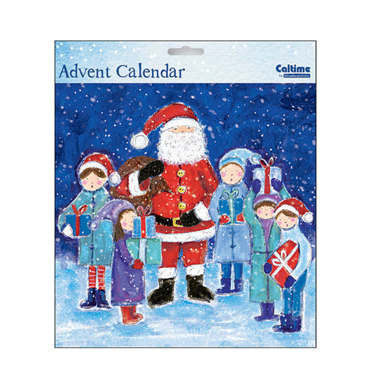 Dear Santa Caltime Advent Calendar 23 x 23 cm