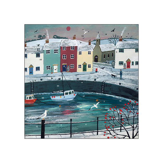 Home for Christmas Boat Harbour Caltime Advent Calendar 230 x 230mm