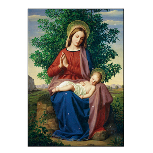 Madonna and Child Religious Caltime Advent Calendar 245 x 350mm