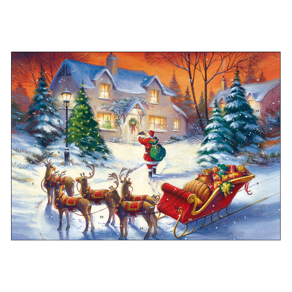 Special Delivery Santa Claus Father Christmas Caltime Advent Calendar 245 x 350m