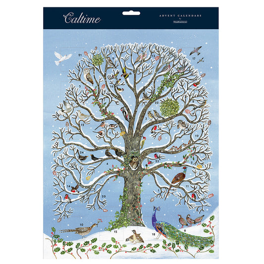 Animal Tree Caltime Advent Calendar 315 x 410mm