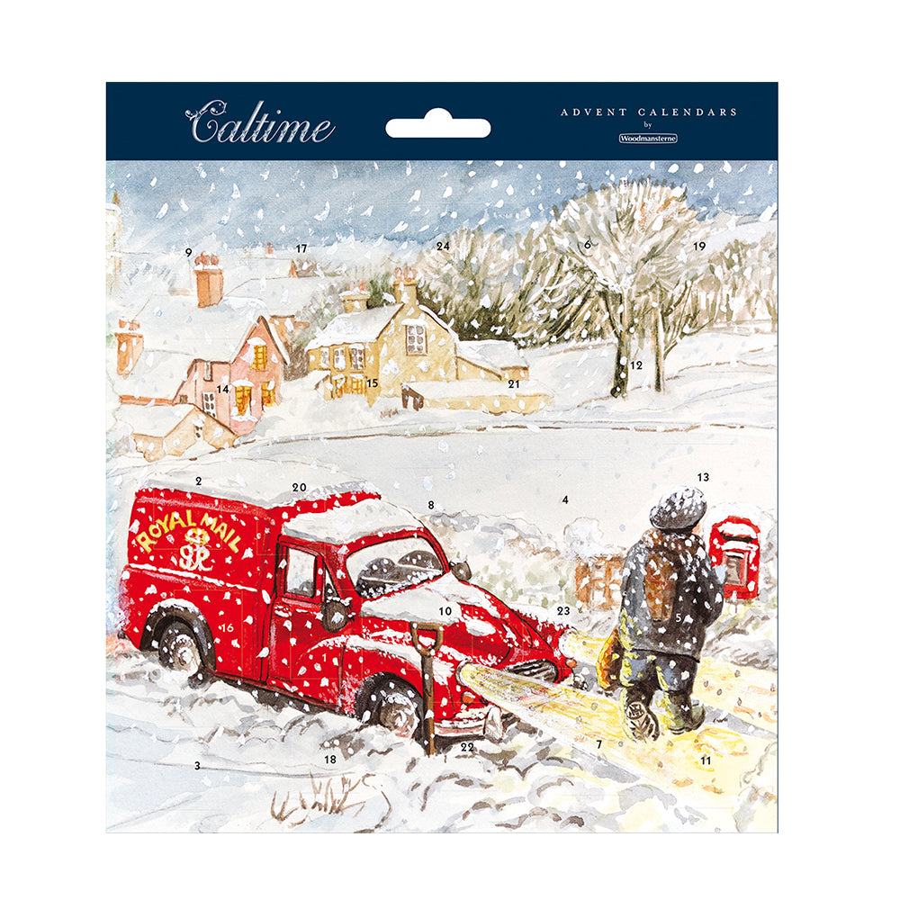 Post Van Last Christmas Post 213 x 213 mm Caltime Advent Calendar