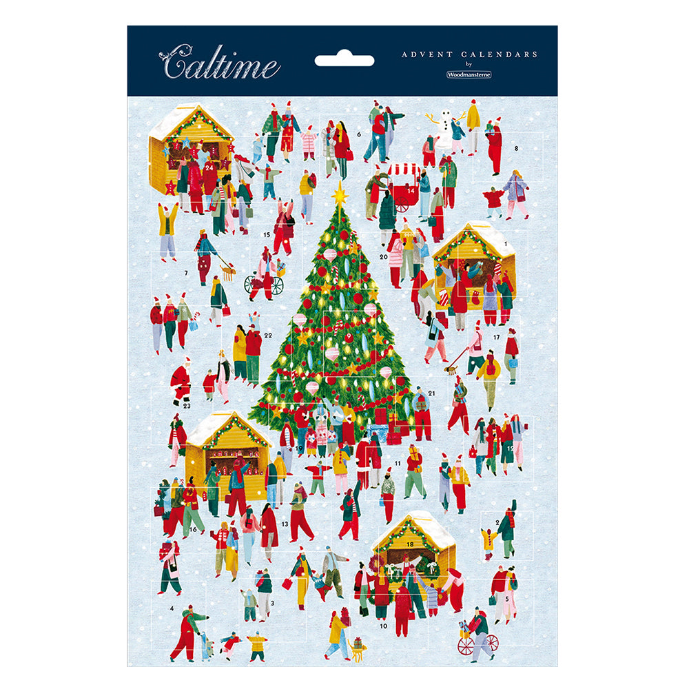 Christmas Tree Winter Wonderland 245 x 325 mm Caltime Advent Calendar