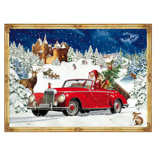 Santa’s Road Trip – Standard A4 Coppenrath Advent Calendar