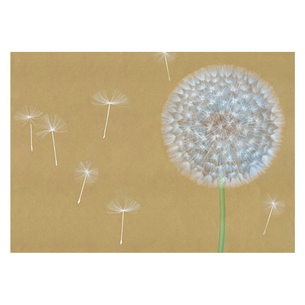 Wish by Susie Ray Dandelion Gold Notelets Pack of 8 Notelets Notecards from Caspari