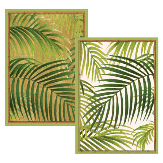 Under the Palms New York Botanical gardens Notelets Pack of 8 Notelets Notecards from Caspari