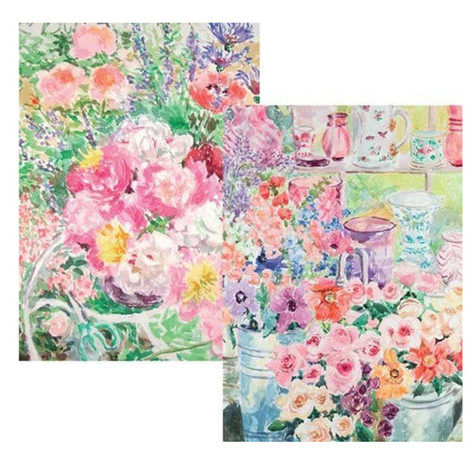 Joan Brady Florals by Joan Brady Pack of 8 Notelets Notecards from Caspari